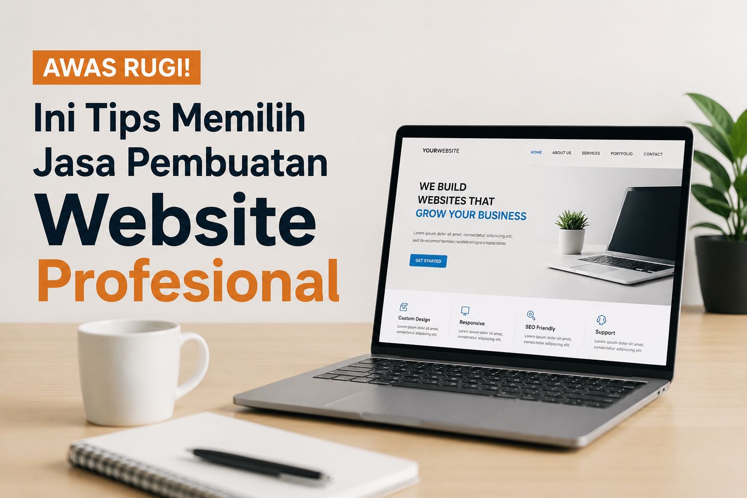 Awas Rugi! Ini Tips Memilih Jasa Pembuatan Website Profesional